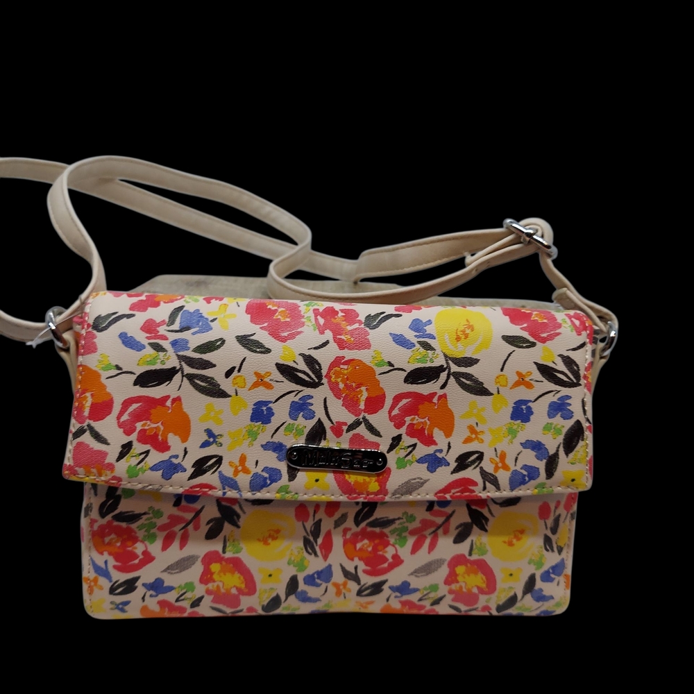 MultiSac Floral Crossbody Bag with Adjustable Strap NWT